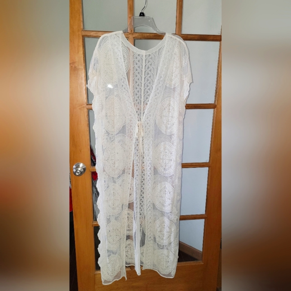 Cream kimono
